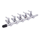 5-Way Outlet Metal Aquarium Air Valve Distributor Splitter with 5mm Tube