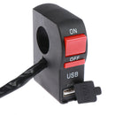 Universal 22mm 7/8" Motorcycle Handlebar Switch Start Flameout ON OFF ButtoSEAU