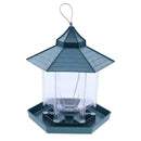 Waterproof Bird Feeder Plastic Hanging Bird Food Container Outdoor Garden D A