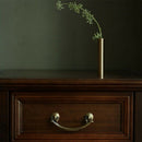 Brass Vase Tabletop Decoration Mini Vase Tube Dried Flower Vase Flower Pot