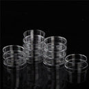 10Pcs Sterile Polystyrene Plastic Petri Dishes Plate With Lids 35x15mm JR