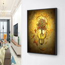 Handwork Diamond Full Round Drill Painting DIY Tree Bulb Light 5D Kit Craft