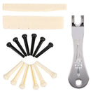 Acoustic Guitar Nail Picker Nail Puller Guitar String Pillow Instrument Set
