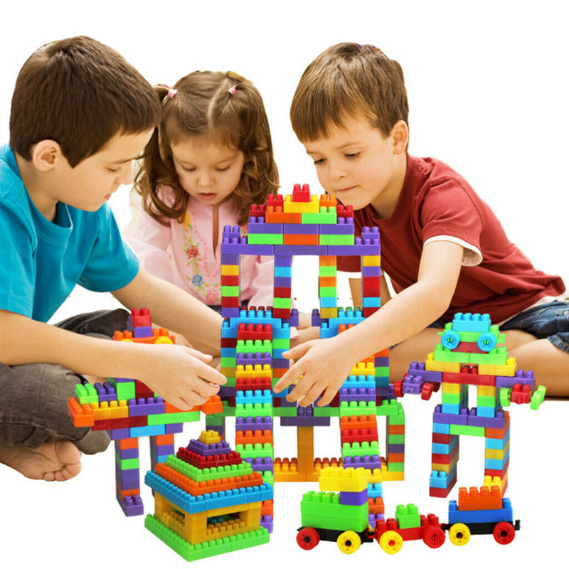 180pcs Construction Engineering Building Blocks