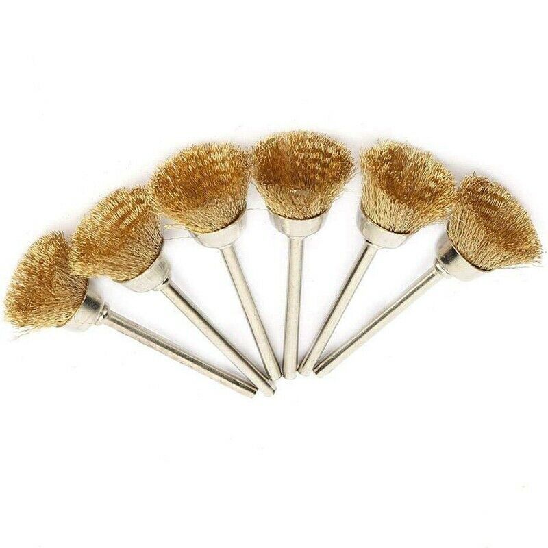 98Pcs Steel Wire Brush Polishing Wheel Kit Sandpaper Ring Electric Tool Acc S5T7