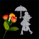 shopping girl cutting dies stencil diy scrapbooking album paper card embossing Z