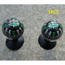 1* Flexible Navigation Compass Ball Dashboard Suction Cup Car Interior Accessory