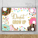 Childlike Doughnut Backdrops Photo Studio Video Background Cloth 0.9 X 1.5m