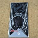 11PCS Stainless Steel Circular Knitting Needles Crochet Hook Weave Set W2L8