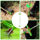 Manual Stand Up Weed Puller Garden Lawn  Remover Weeder Tool Stand Up Design