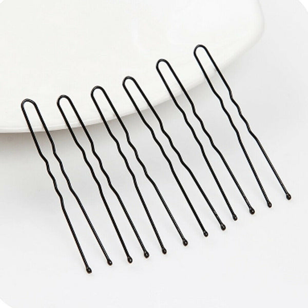 U-shaped Bun Hair Bobby Pin Clip Hair Grips Wavy Salon Hair Grips Pins