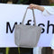 4pcs/set Shoulder Handbags Leather Women Crossbody Clutch Card Bags (Grey)