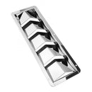 304 Stainless Steel Louver Boat Vent 5 Slots Vent 12.99x4.72x1.57'' Polished