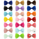 20 Pcs/Lot Baby Girls  Hair Ribbon Bows Alligator Hair Clips Bow Hairpins 5â„–#