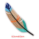 8PCS/Set Embroidered Iron On Sew On Patches Badge Jeans Fabric Applique Craft ly