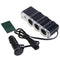3Way Cigarette Lighter Socket Splitter Power Adapter Dual USB Car Charger DJQ
