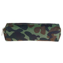 Big Capacity Camouflage Pencil Case Stationery Storage Organizer(Green) A