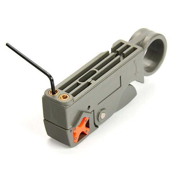 1pc Universal Cable Stripper For RG59/RG6/RG11 Coaxial Wire Coax Stripping Tool