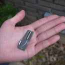 2" Double Peeler Stainless Steel 2 in 1 EDC Pocket Multi Tool Outdoor Opener JR