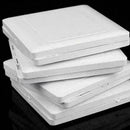 86x86mm Wall Socket Blank Cover Panel Plastic Outlet T6R7 Plate Too Bezel R7D9