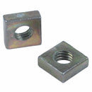 M3x5.5x2mm Zinc Plated Square Nuts Bronze Tone 100pcs G6I7