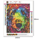 5D DIY Full Drill Diamond Painting Dog Cross Stitch Embroidery Kit (Dog02)