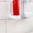 Toothbrush  2pcs Electric Holder No Drills Organizer Removable 4.5x9.5cm for