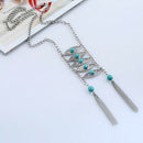 Fashion Women Crystal Collar Pendant Statement Bib Necklace Charm Chain