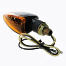 2 PCS Mini Indicator Warning Light Motorcycle 2W - Yellow