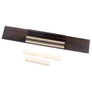 Rosewood Guitar Bridge+ Cattle Bone Guitar Nut+ Saddle for Classic Guitar A