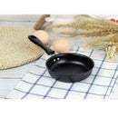 Mini frying pan 12 cm round fried egg pan braising pan kitchen cookware
