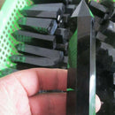 Black Quartz Crystal Stone 100% Natural Obsidian Point Healing Hexagonal Wand