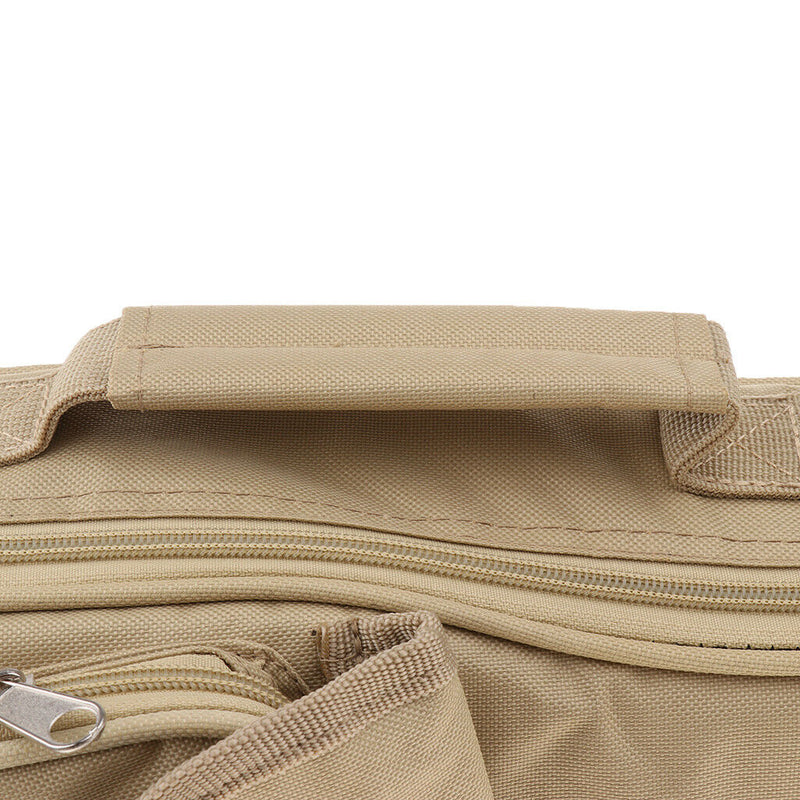Khaki Hand Portable Padded Bag Durable Ukulele Bag Ukulele Cover Uke Case