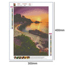 5D DIY Full Drill Diamond Painting Scenery Cross Stitch Craft Kits (09)