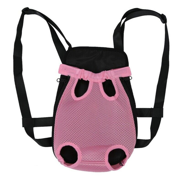 Ventral Carry Bag For Dog Cat Pet M Pink
