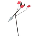 Stainless Steel Boat Wind Direction Meter Tool  L: 380mm W: 200 mm H: 57mm