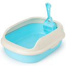 Toilet Bedpan Cat Litter Box Cat Dog Tray Toilet Supply Teddy Anti-Splash P M2U4