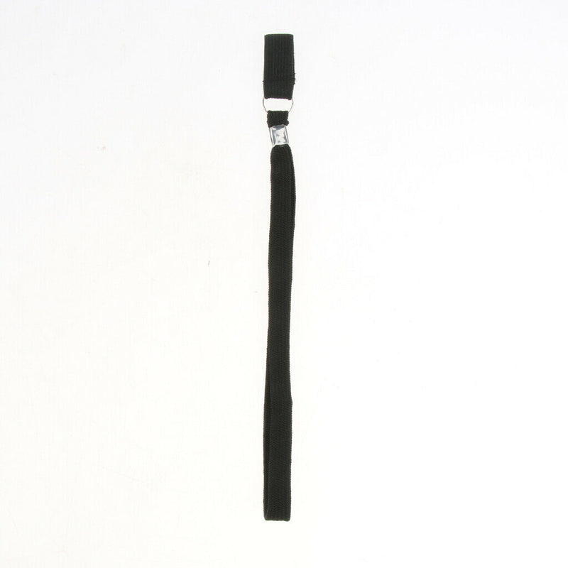 6x Durable Nylon Walking Stick Ropes Hand Wrist Straps Anti Lost Black 24cm