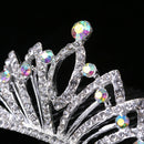 Baby Girl Princess Crown Headband Crystal Headdress Tiara Wedding Headwear A