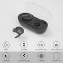 Bluetooth 5.0 Wireless Earphones Headphone Earbuds Mini Stereo Headset Black
