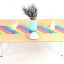 Wedding Decoration Rainbow Sequins Tablecloth Glittering Table Cover Home T