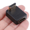 90 Degree HDMI A Male to Female Port Adapter Right Angle Extension Converter OZ