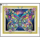 5D DIY Special-shaped Diamond Painting Butterfly Cross Stitch Embroidery