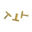 20 Pieces Cufflink Cuff Links Blanks 8mm Round Bezel Tray Cabochon Setting Base