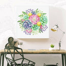 Succulent 5D DIY Full Round Drill Diamond Painting Plant Rhinestone Picture