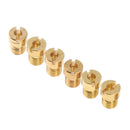 20Pcs Durable Main Jet for Carburetor Injector Nozzle Main Jet 85 - 105