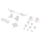 Bumpers LB RB LT RT Full Button Set Mod Kits For Xbox One S Controller White