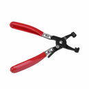 1pc Straight Throat Jaw Nose Vehicle Repair Tool Hose Clip Clamp Pliers