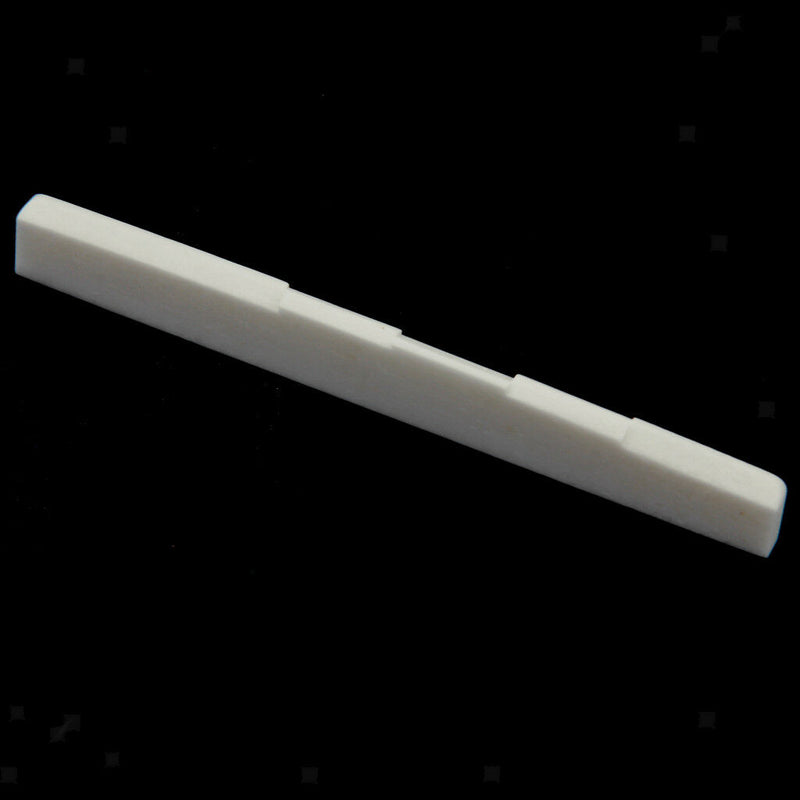 Ivory 80mm Buffalo Bone Compensated Saddle for Classical Guitar Parts