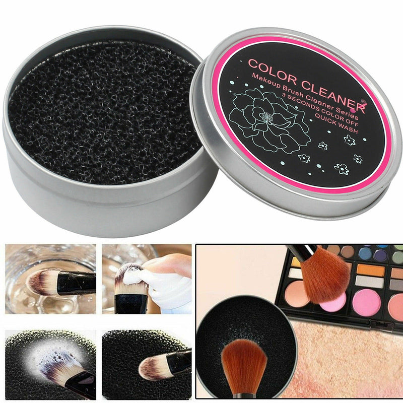 Eyeshadow Sponge Cleaner Shadow Switch Brush Color Makeup Remover Dry Box Tool''